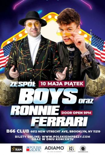 Boys & Ronnie Ferrari – Nowy Jork, NJ