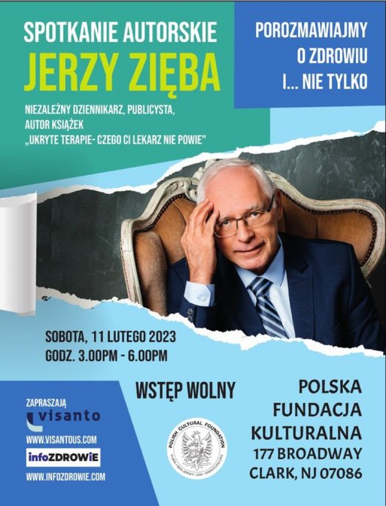 Jerzy Zięba - spotkanie autorskie nt zdrowia i nie tylko...